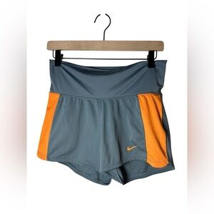 Nike Dri-FIT Gray & Orange Running Shorts Size XS